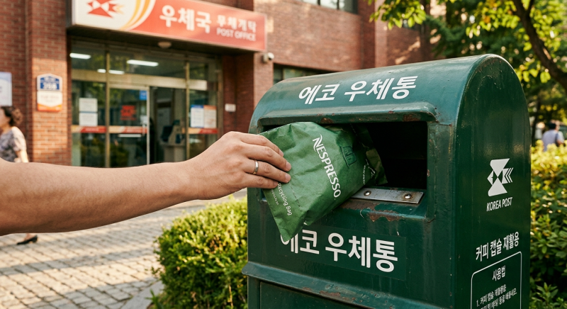 다 쓴 커피 캡슐 우체통 반납 방법과 상품권 받는 꿀팁 정리