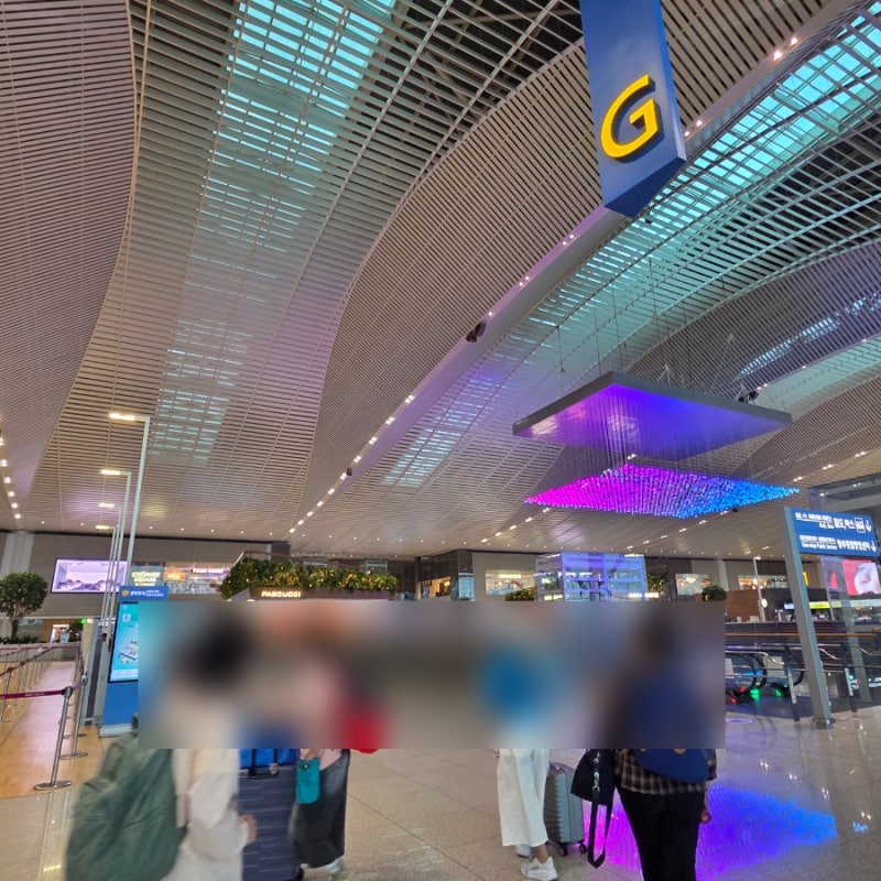 인천공항 2터미널 환전, 유심, 이심, 면세점 인도장, 식당 위치 정리