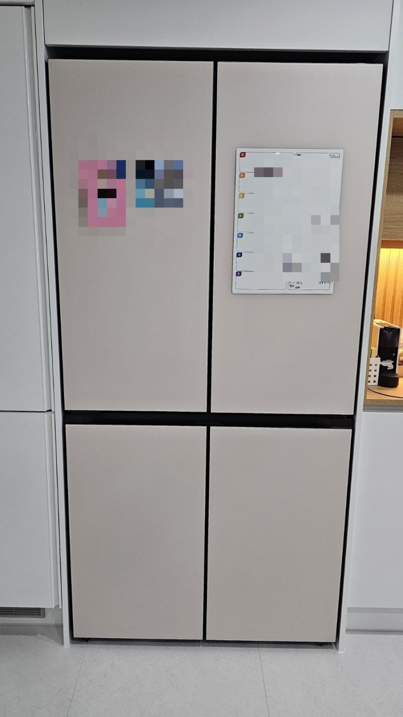 LG 키친핏 냉장고 실사용 후기｜4인 가족이 써보니...