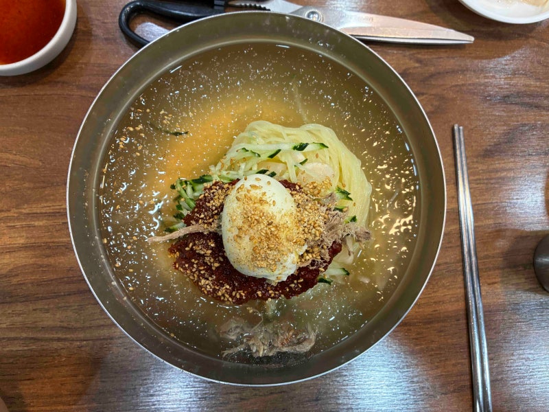 부산 서면 밀면 맛집 서면밀면 물밀면 비빔밀면 후기
