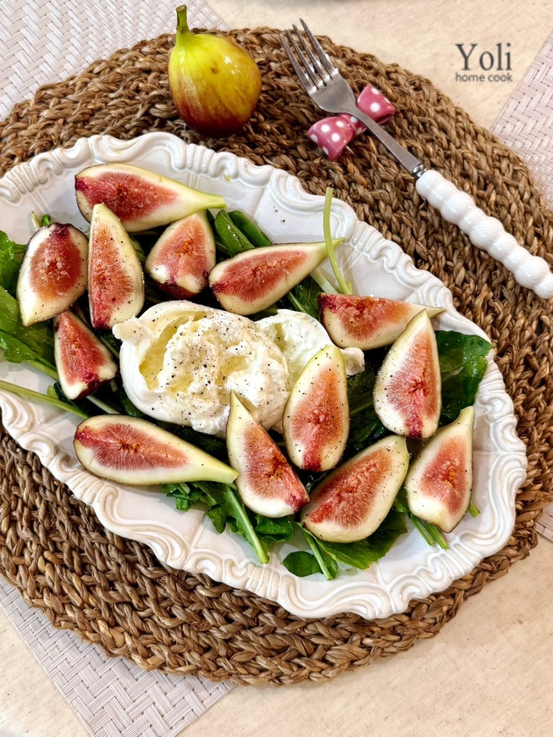 무화과샐러드 만들기 무화과 먹는법 부라타치즈 샐러드 제철음식
