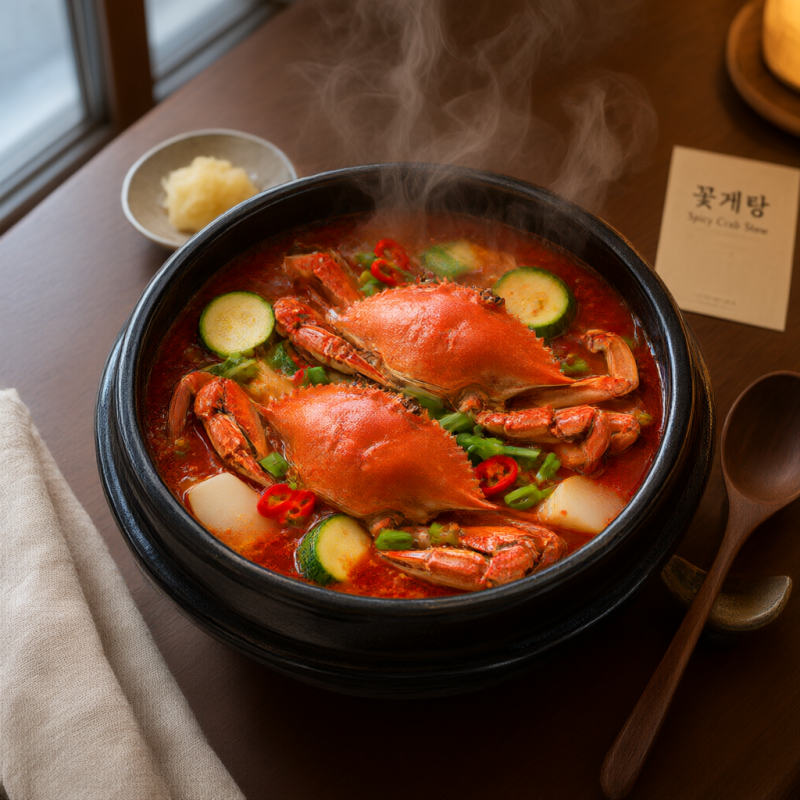 얼큰하고 시원한 꽃게탕 황금레시피! 비린내 없이 30분 완성