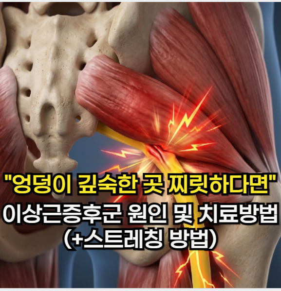 이상근증후군 증상 "엉덩이 깊숙한 곳이 찌릿하다면" 이상근증후군 원인 및 치료 스트레칭 ....