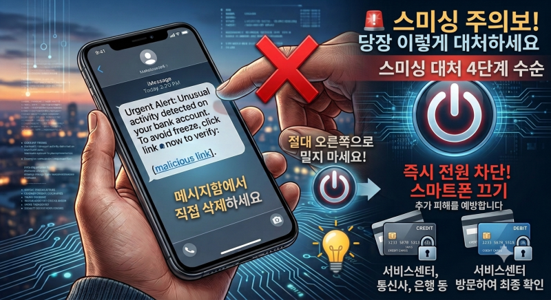 스미싱 피해 대처법