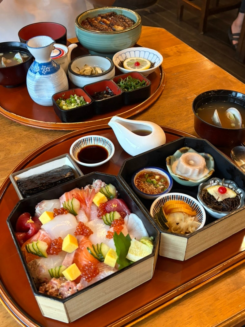 [부산 해운대] 해운대해수욕장 히츠마부시 장어덮밥, 카이센동 맛집해목 (평일 웨이팅, 점심,....