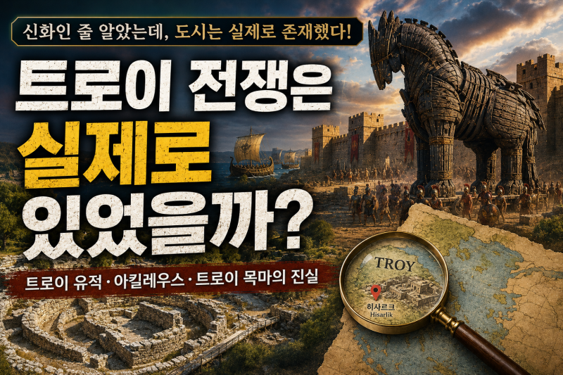 트로이 전쟁은 실제로 있었을까?｜트로이 유적과 신화 속 전쟁의 진실