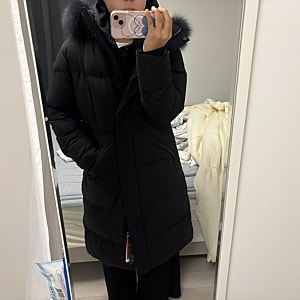 [블랙야크] 블랙야크 역시즌 롱패딩 야상 여성 파니 다운자켓 PAWU507
