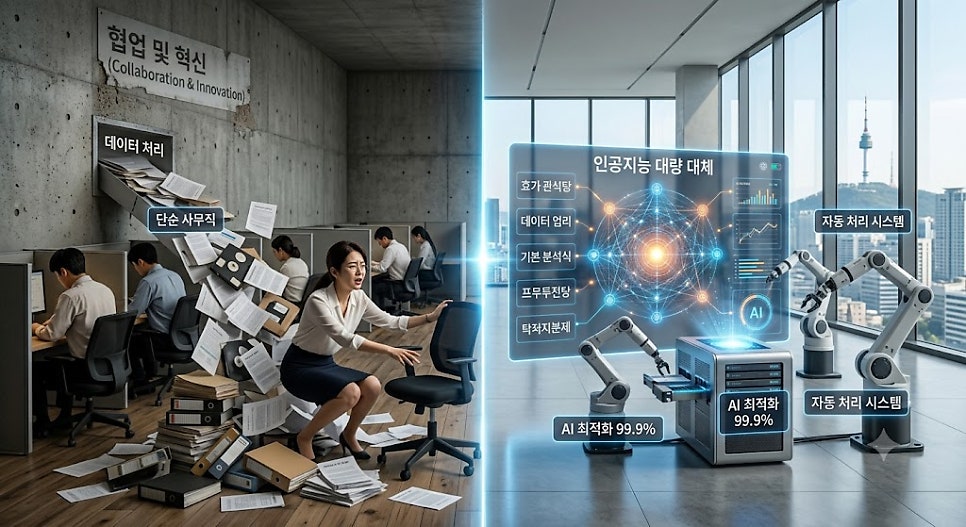AI 시대 사라질 직업 공통점, TOP20보다 더 중요한 ‘예측 가능한 업무’와 미래산업