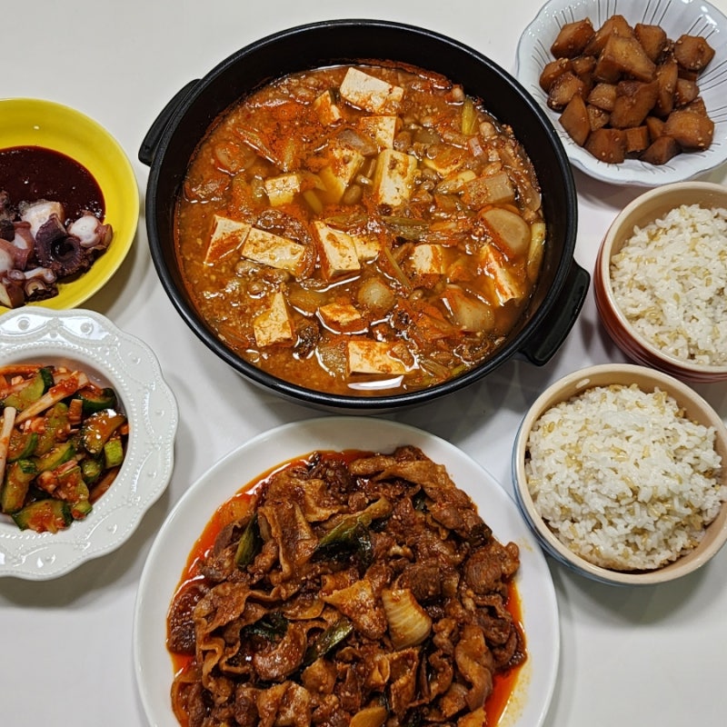 간단한 반찬 레시피 집밥메뉴 오늘 저녁메뉴 추천 반찬거리