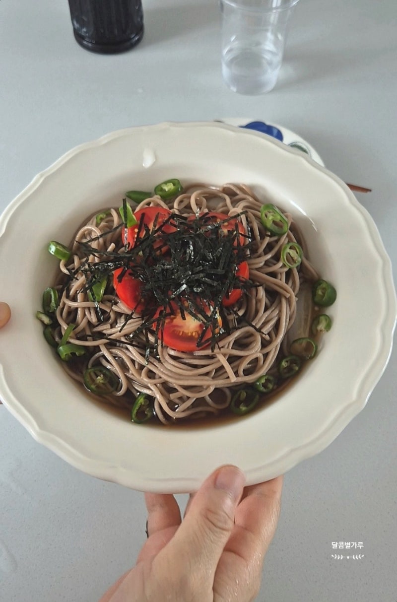 최화정 쯔유국수 레시피 간단한데 맛있는 한 끼