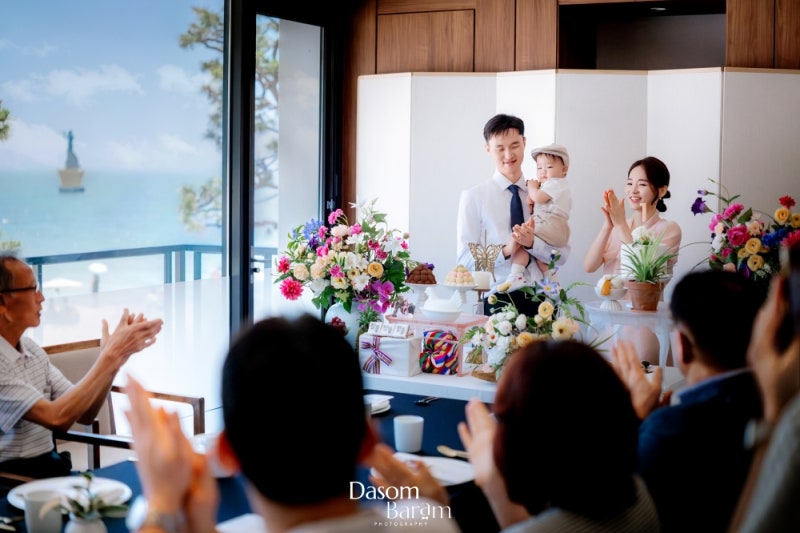 셔블 돌잔치 웨스틴조선부산호텔 돌스냅 - 장소셔블 돌상바이더루밍