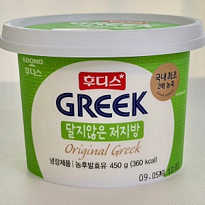 저지방 그릭요거트 추천 후디스 달지않은 저지방 그릭요거트 칼로리 레시피 후기