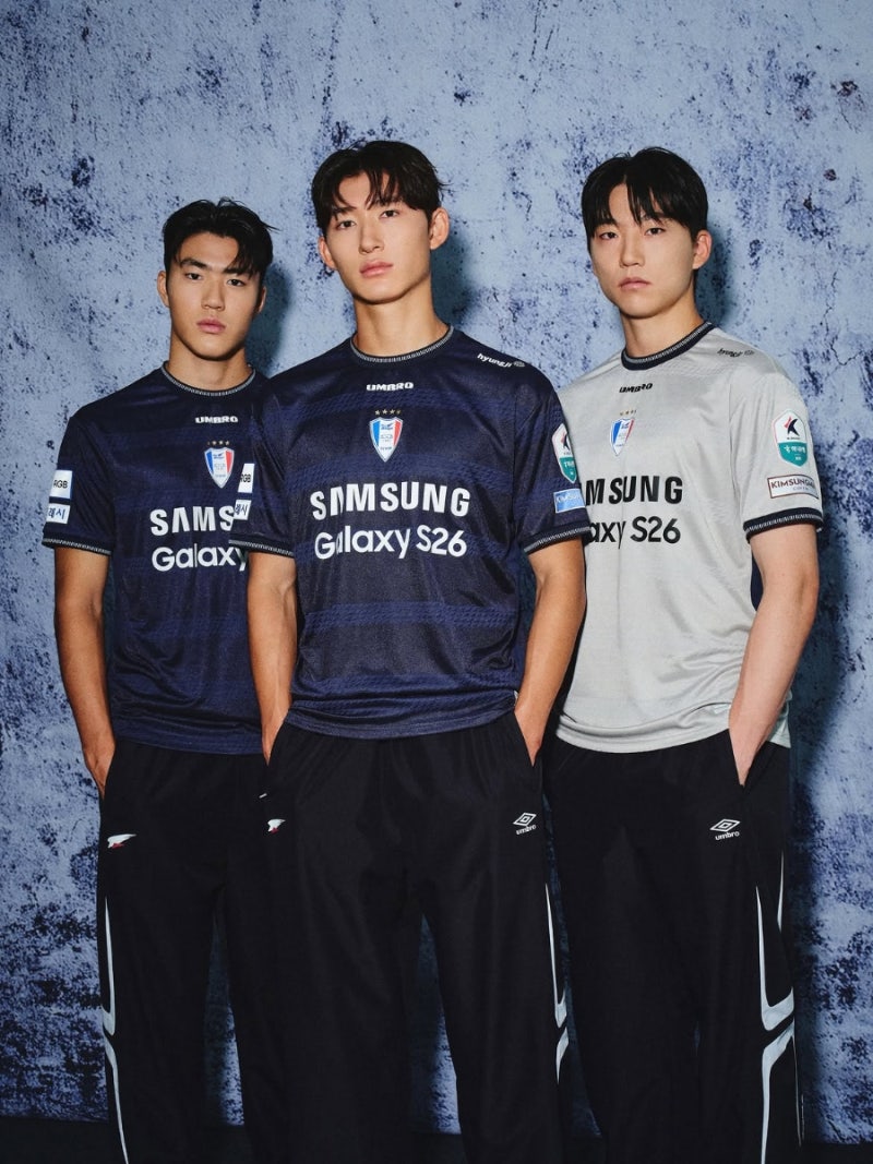 [수원삼성블루윙즈] 2026시즌 써드 유니폼 컬렉션 ‘THE CORE OF BLUE’ 공개