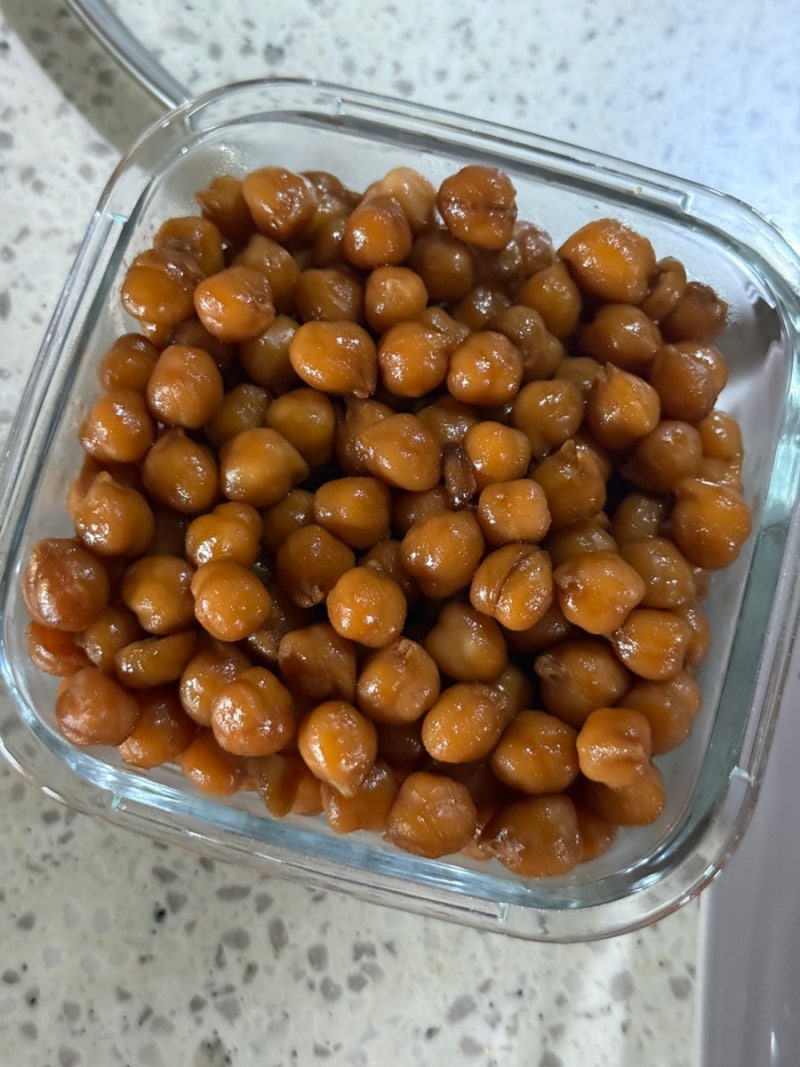 병아리콩 간장조림