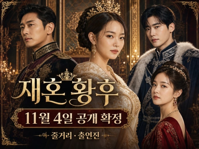 재혼 황후 드라마, 드디어 온다! 신민아·주지훈·이종석·이세영, 이 조합은 정말 기대할 수....