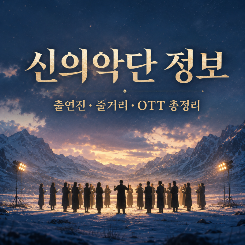 신의악단 정보 출연진 줄거리 OTT 실화 여부 총정리