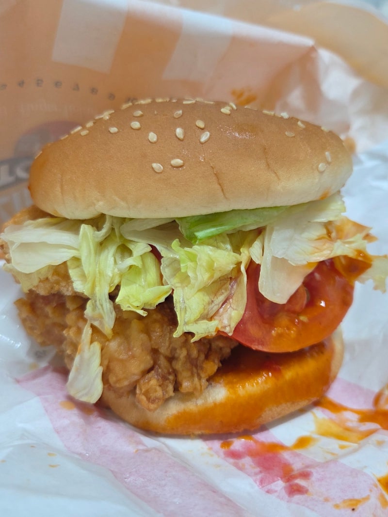 KFC 칰폴레 맵징거타워 버거 맛 구성 비교 후기 가격