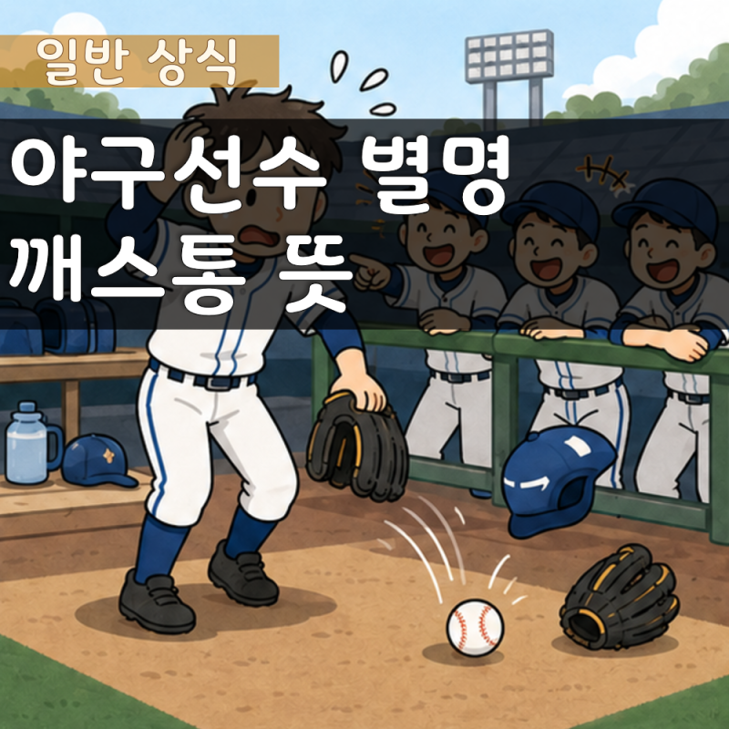 야구 깨스통 뜻, 사고뭉치 은어와 오원석 선수의 별명 유래