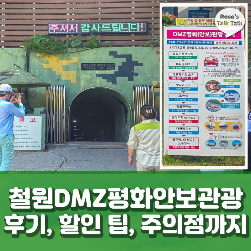 [철원 여행] 철원DMZ 안보평화관광 완벽 가이드! 디지털관광주민증 할인 & 9월 고석정꽃밭 소....