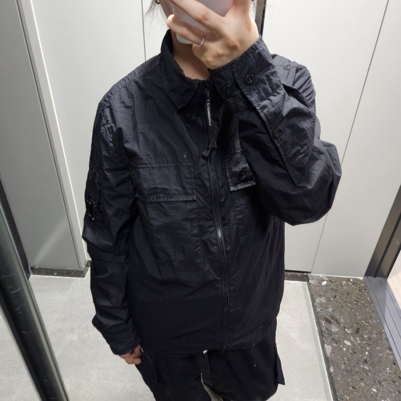 • CP컴퍼니 • CP COMPANY • 셔츠자켓 • CP셔켓 • 여자착샷 • 여자사이즈추천 •