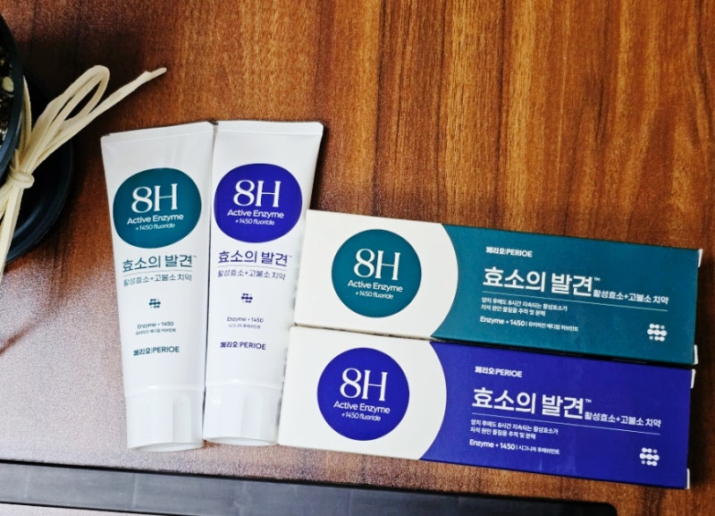 구취제거 치약 페리오 효소의발견 시그니처민트,유로피안민트