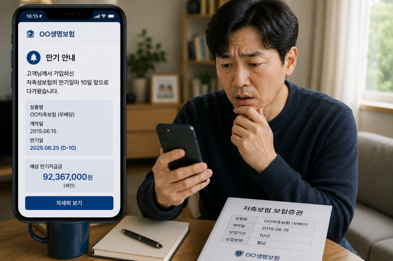 저축성보험 10년 유지하면 무조건 비과세일까? 보험차익 비과세 조건