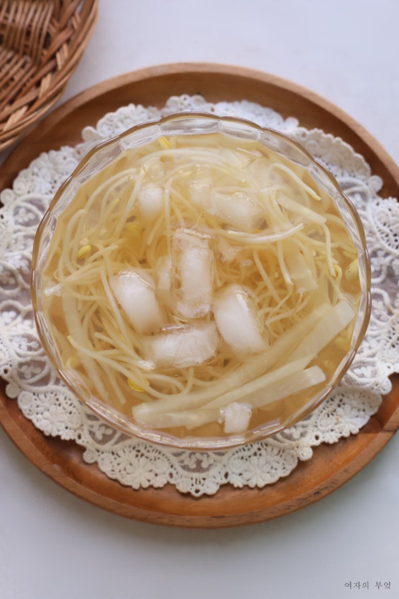 맑은 콩나물국 레시피 끓이는법 콩나물냉국