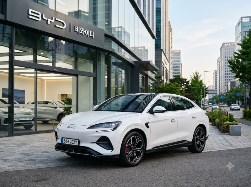 BYD 씨라이언 7 플러스 가격 제원, 기본형과 차이는?