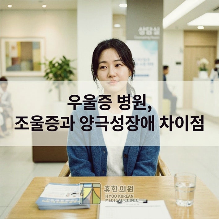 의정부 우울증 병원, 조울증과 양극성장애 차이점