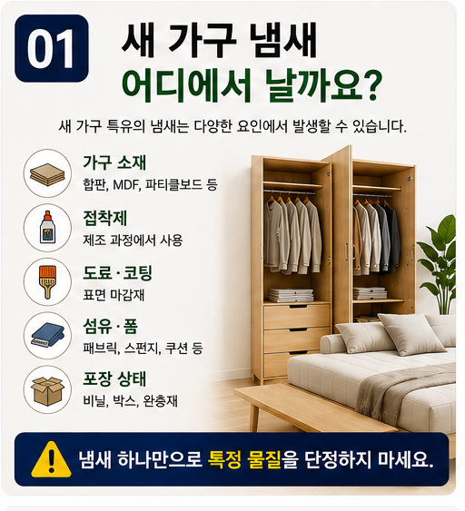 새 가구 냄새 제거 어떻게 할까? 신축아파트 입주 전 가구 환기 방법