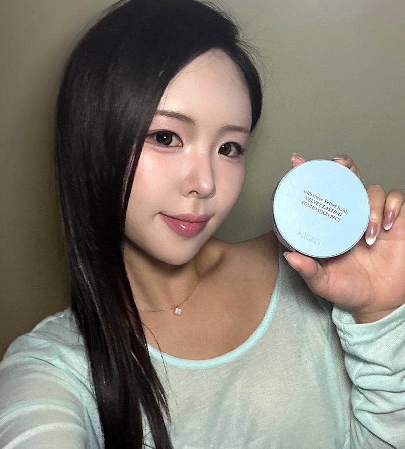 [AGE20'S] 올리브영추천템 '벨벳 래스팅 파운데이션 팩트' 21N 커버력 후기