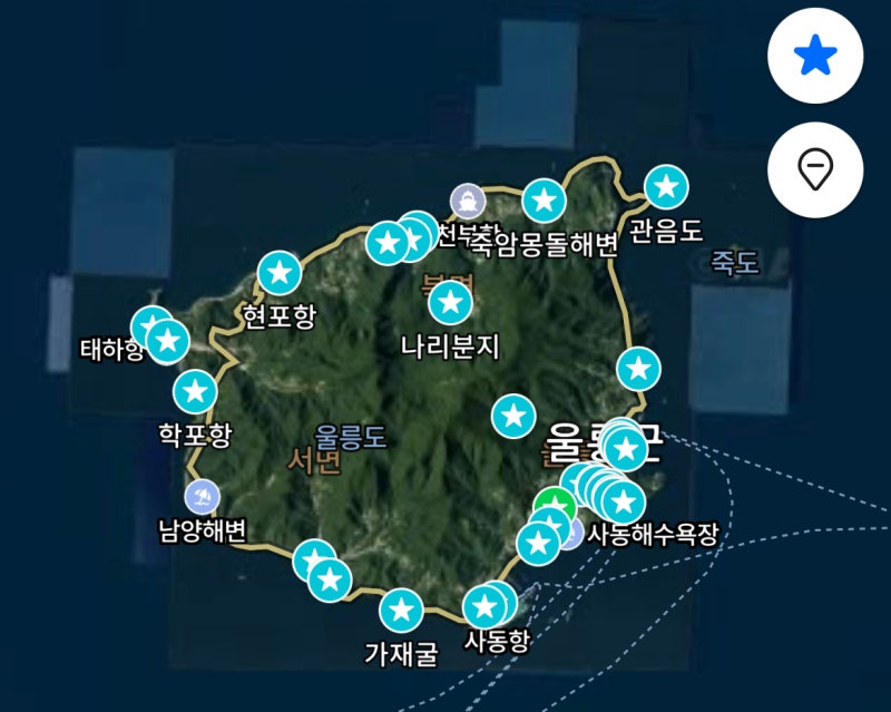 울릉도 2박 3일 여행 꿀팁 대방출 (네이버 지도 무료 공유)