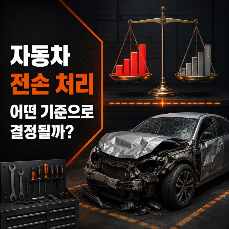 자동차 전손 처리는 어떤 기준으로 결정될까?