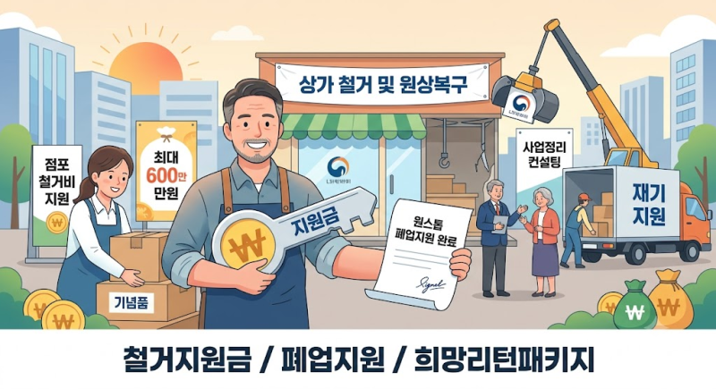 전주세무) 폐업 사업장 철거 비용 지원제도