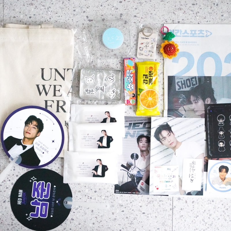 Heo Nam-jun-dok Fan Meeting Giveaway Goods: Becoming a Loyal Fan of Actor Heo Nam-jun