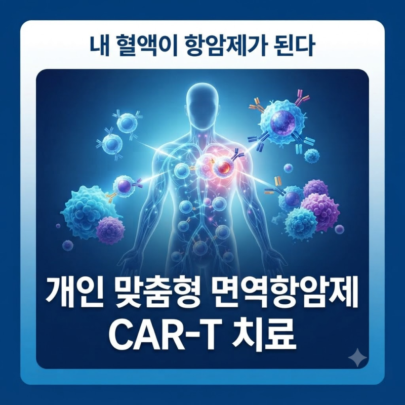 CAR-T 치료 "내 혈액이 항암제가 된다" 원리부터 국내 현황까지