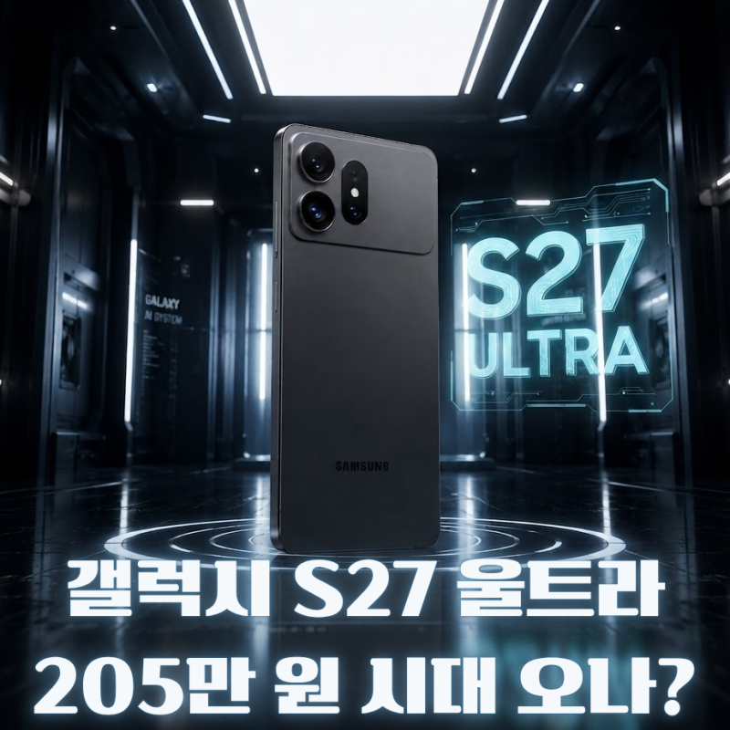 갤럭시 S27 울트라 가격 200달러 인상설｜S27 프로 신설·1,499달러·스펙 총정리