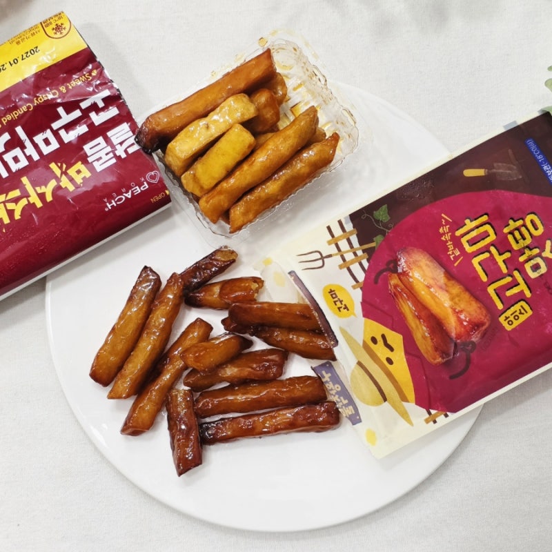 편의점 고구마맛탕, 어디가 더 맛있을까? GS25 이마트24 비교 재구매후기