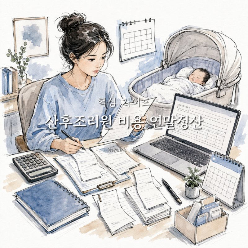 산후조리원 비용 연말정산 처리 방법 핵심 가이드