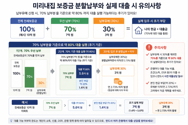내집마련 신혼부부 강남권 미리내집 장기전세 보증금 납부유예 계산해보 (제8차 아파트형 미....