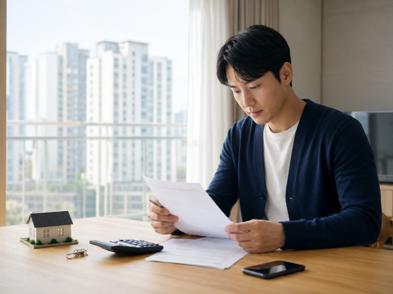 주담대 금리 8% 시대? 3억·5억 대출 월 상환액 직접 계산