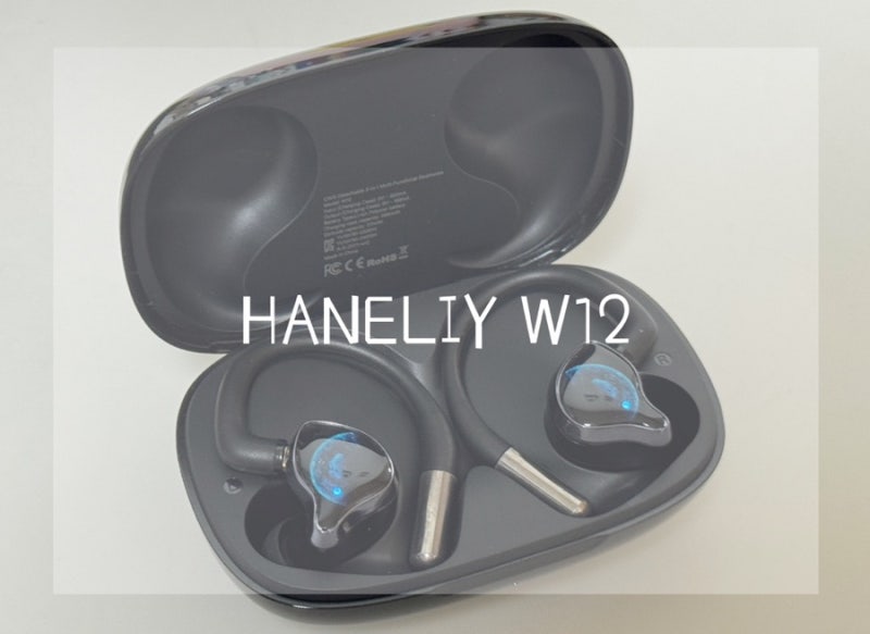 제품리뷰 일상부터 러닝까지 하나로 끝! HANELIY 3in1 W12 탈부착 귀걸이형 러닝이어폰 사용후기