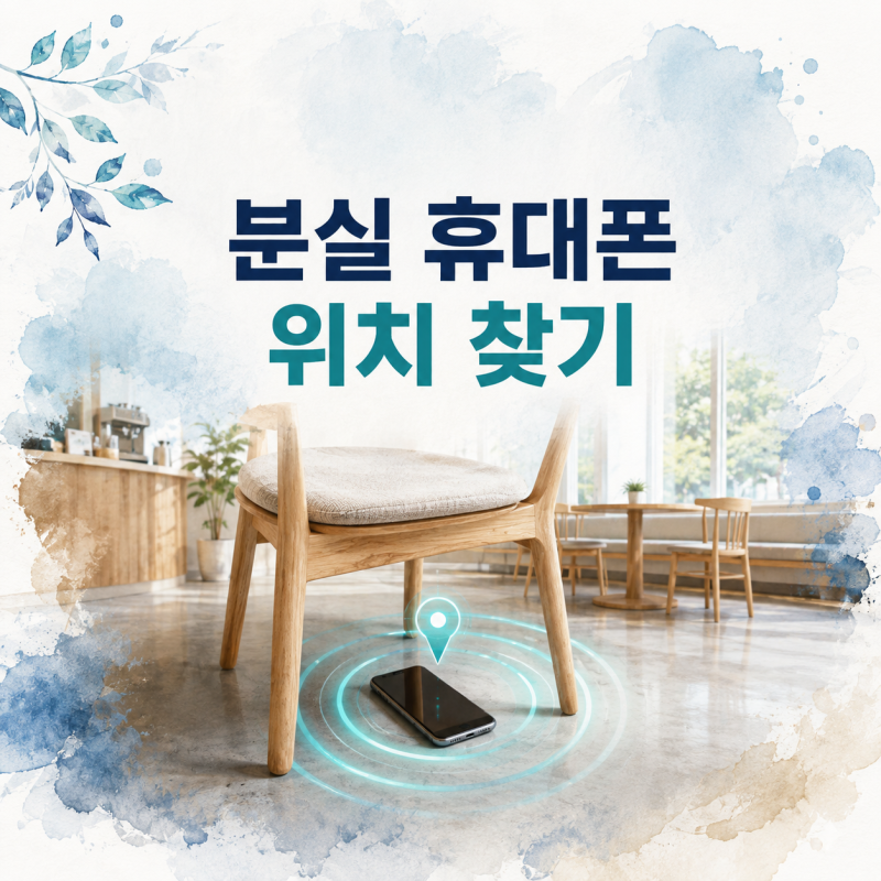 휴대폰 분실 위치 찾기 어떻게 할까｜갤럭시·아이폰 잠금·소리 재생