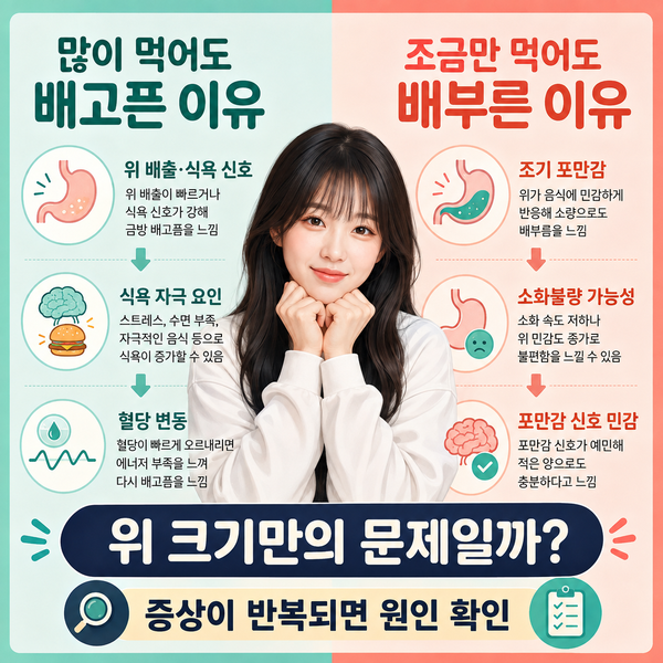 쯔양의 고민 vs 내 고민?｜조기 포만감 원인과 위내시경 검사
