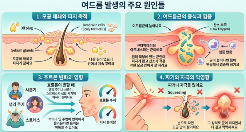 딱딱한 여드름 약국 연고 추천 성분별 정리