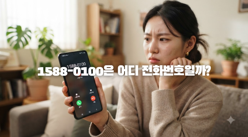 1588-0100 전화 왔는데 어디지? DB손해보험 고객센터 번호 확인