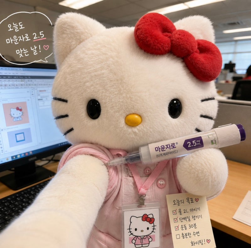 마운자로 일기 마운자로 1주 차 -4키로 식단 운동 감량 꿀팁