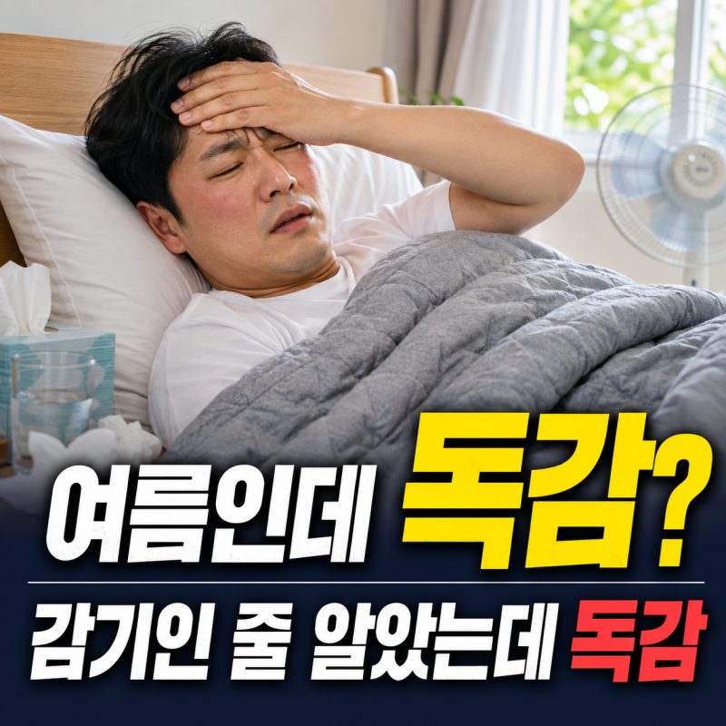 여름 독감 증상, 냉방병인 줄 알았는데 지옥을 맛본 후기 (코로나 차이점)