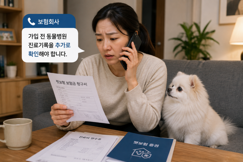 펫보험 가입 전 동물병원 갔다면 보험금 거절될까? 가입 전 진료기록 어디까지 확인할까