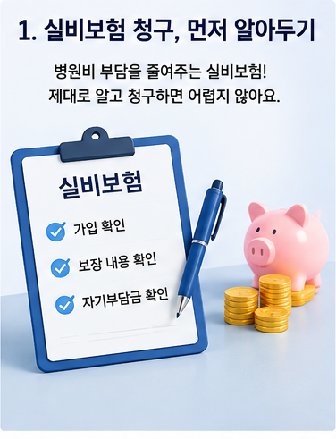 실비보험 청구방법 총정리｜필요서류부터 모바일 청구까지 쉽게 알아보기
